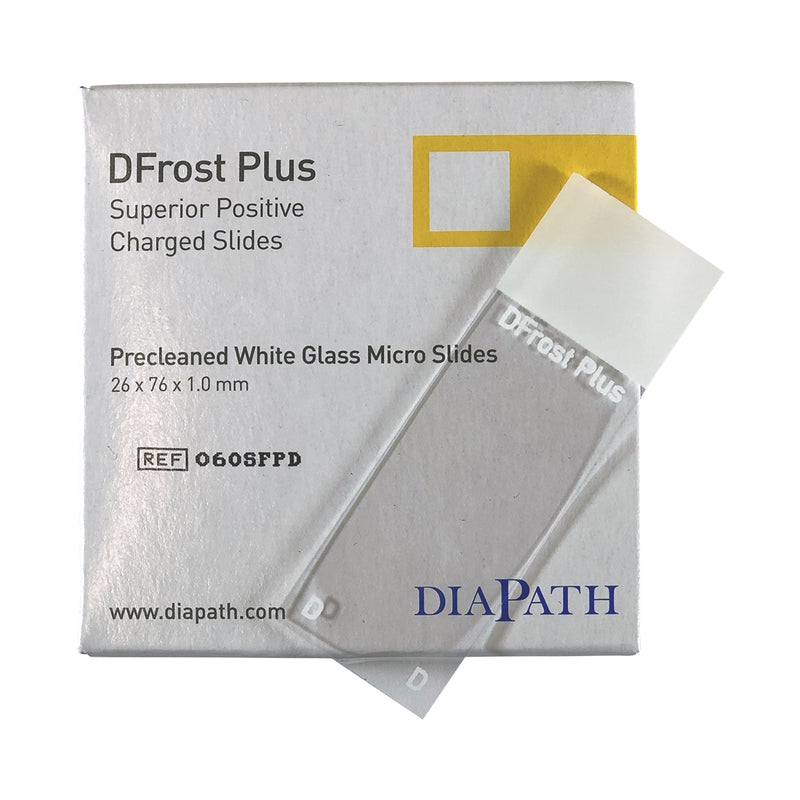DFrost Plus Microscope slides - positively charged